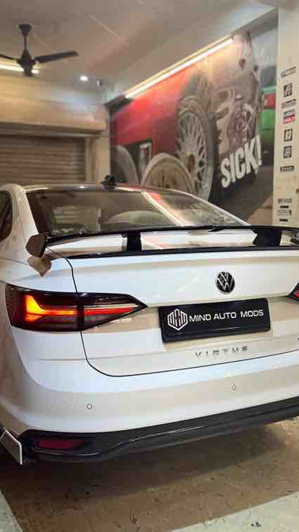VW VIRTUS Aftermarket Pro Type ABS Boot Spoiler