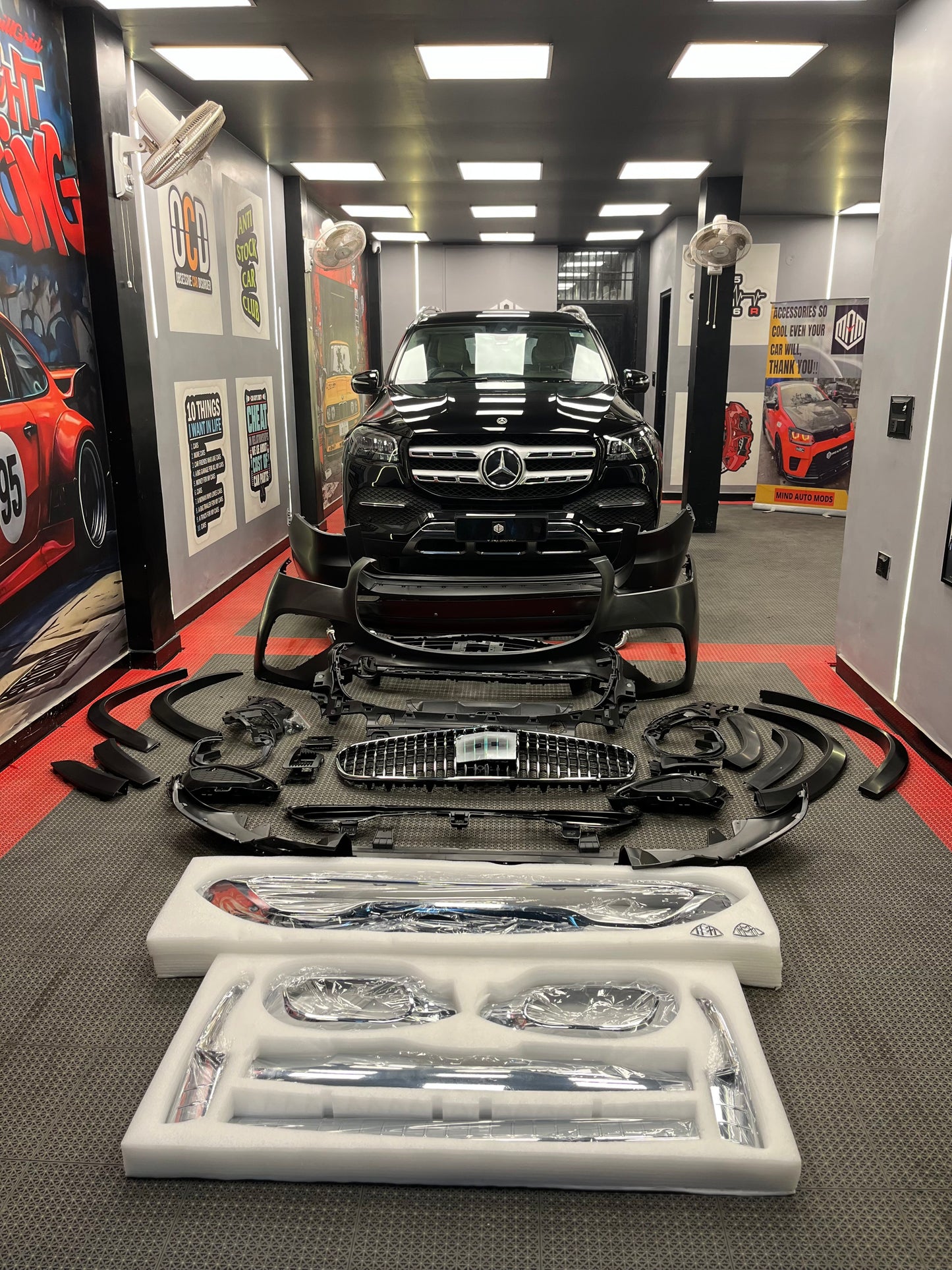 MERCEDES BENZ GLS 400 TO GLS600 Aftermarket Maybach Kit