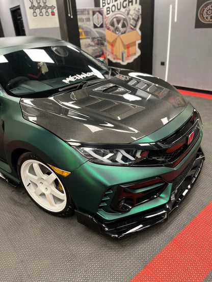 Honda CIVIC (2019-20) 10th Gen (Original Carbon Fiber Hood)
