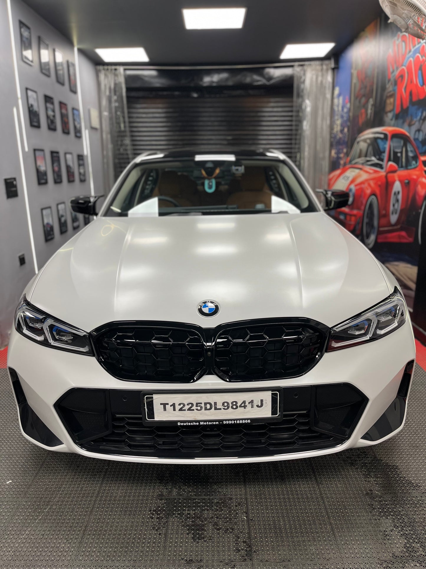 BMW 3 Series G20 LCI Aftermarket Black Diamond Grill (M340i, 330i & 330Li)