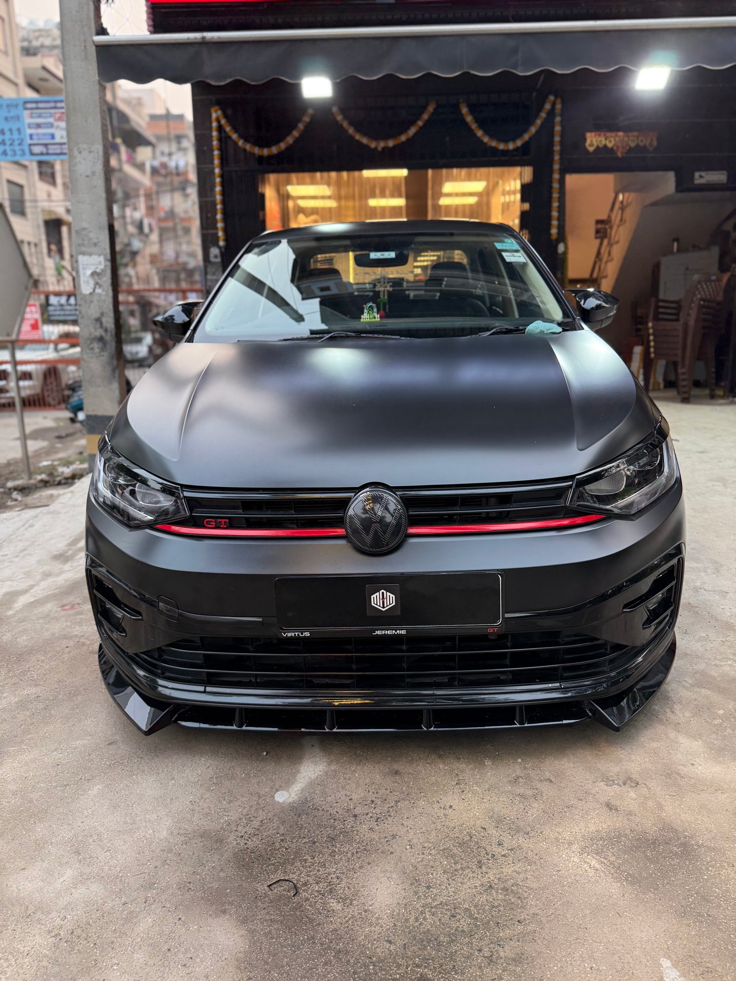 VW VIRTUS Aftermarket Full Skirting Kit (ABS)
