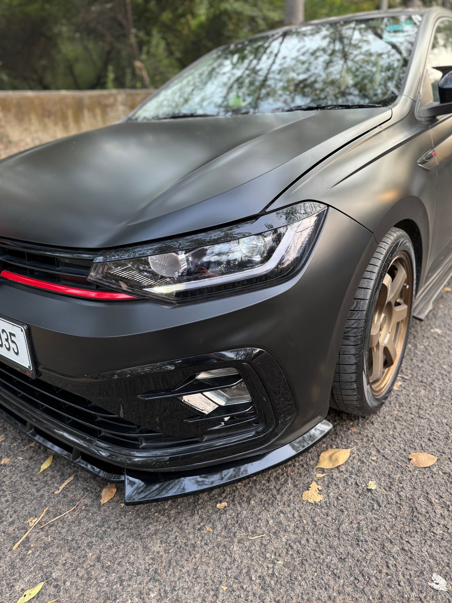Volkswagen Virtus Head Lamp Eyelids (ABS Quality)