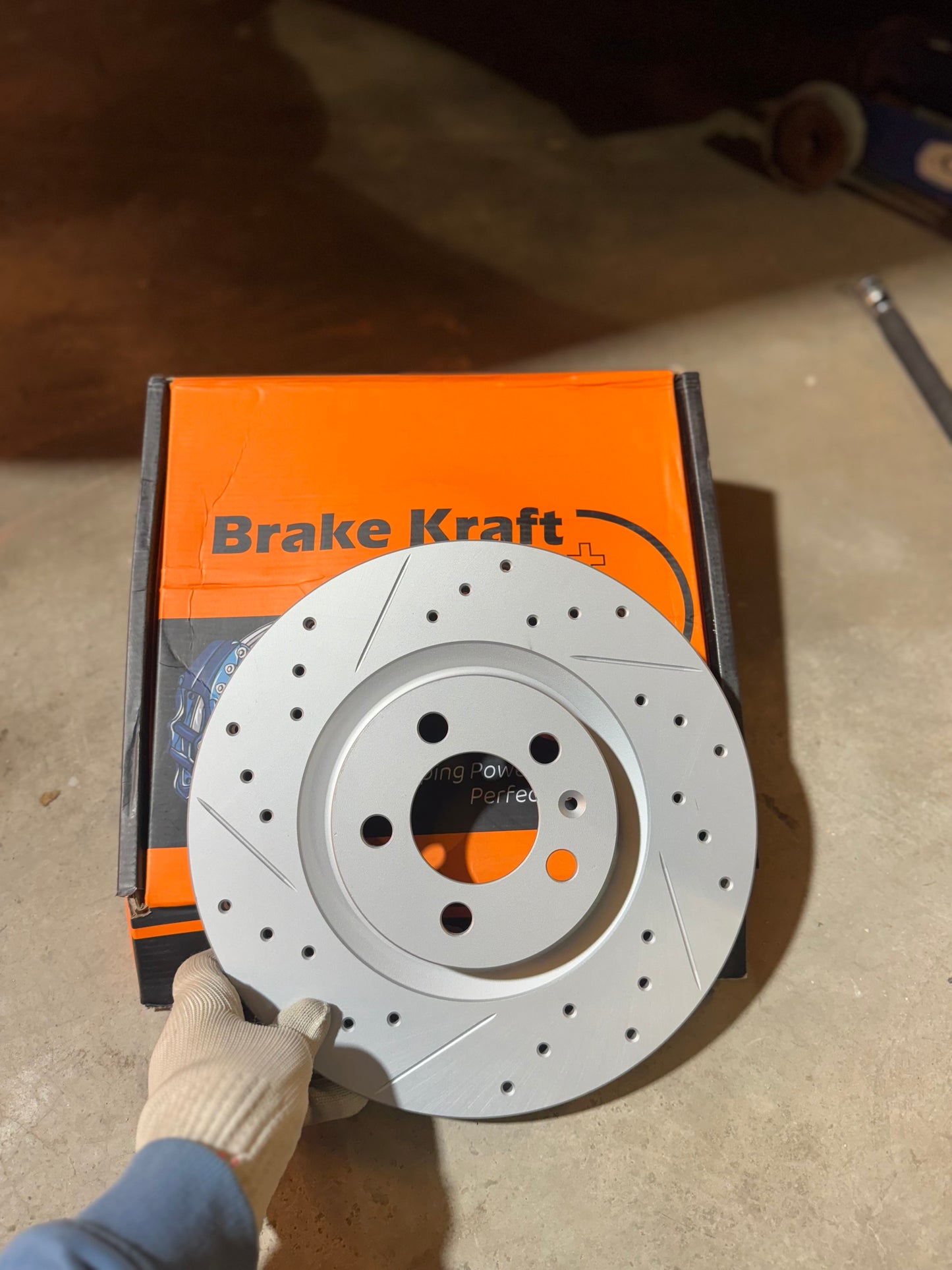 BrakeKraft Aftermarket Drilled & Slotted ROTORS for VW VIRTUS