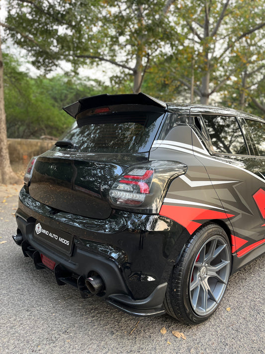 SWIFT T3 (2018-24) Aftermarket ABS Batman Spoiler
