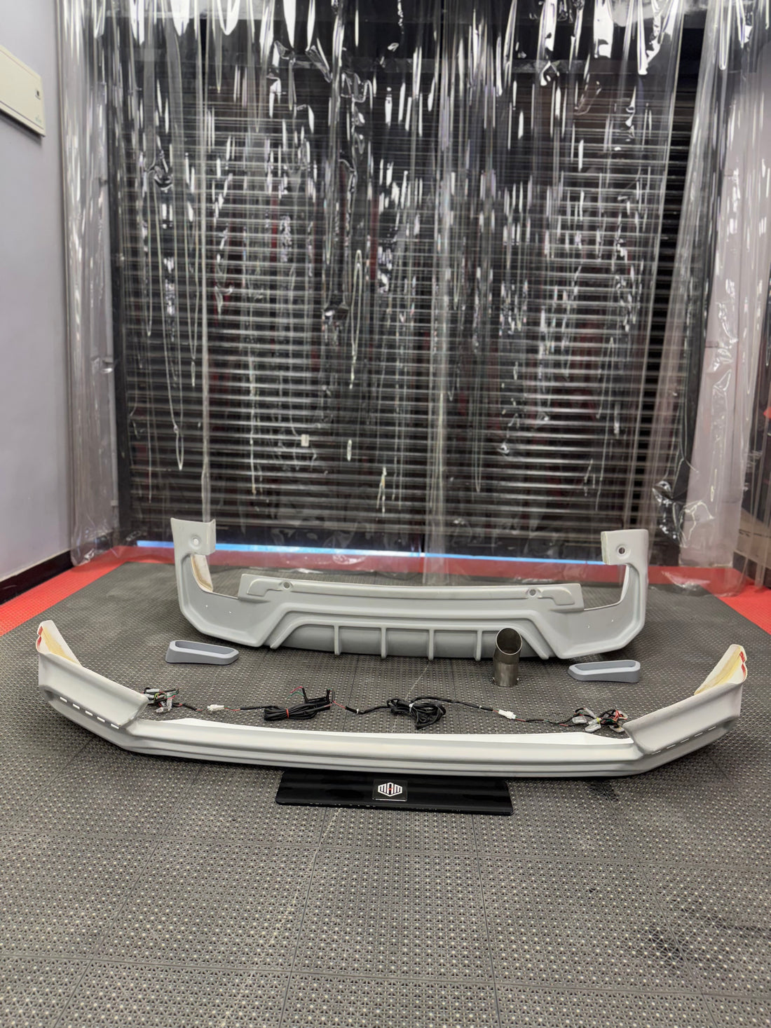 Mahindra SCORPIO N Aftermarket Front & Rear Body Kit (Side Skirtings ...