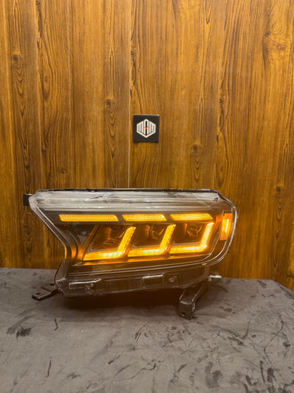 Ford Endeavour (MUSTANG INSPIRED) Aftermarket Full LED Head Lamp