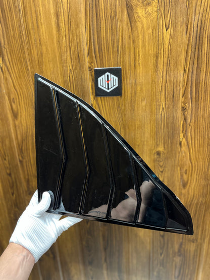 KIA SELTOS Aftermarket Side Window Louvers (ABS)