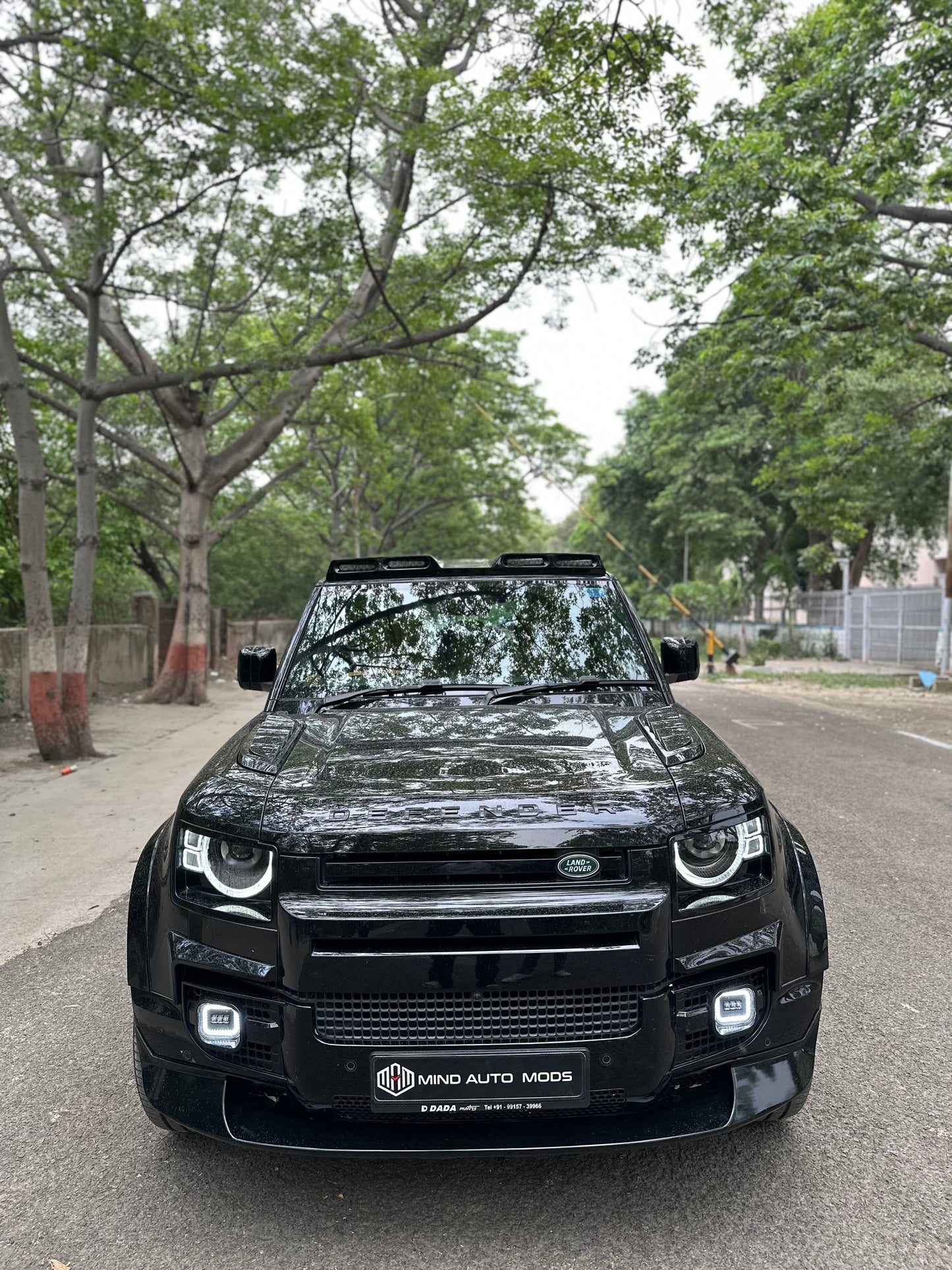 DEFENDER Aftermarket Imported FRONT LIP V1